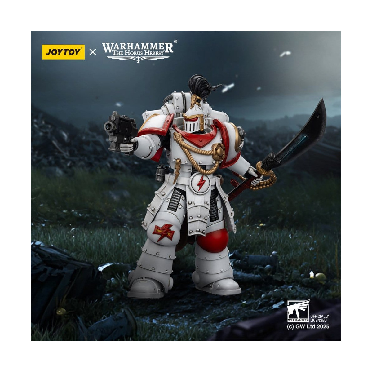 JoyToy Space Marines - Cicatrici Bianche - Pretore della Legione 1/18 - L'Eresia di Horus