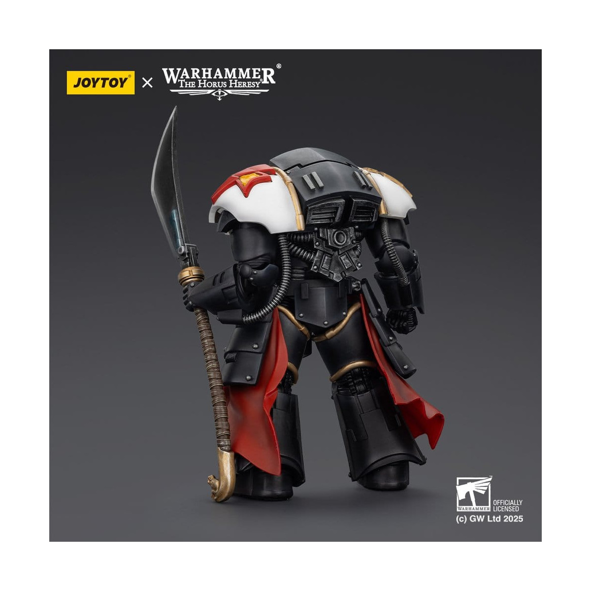 JoyToy Space Marines - White Scars - Ebon Keshig Terminator 1 con Power Glaive 1/18 - L'eresia di Horus