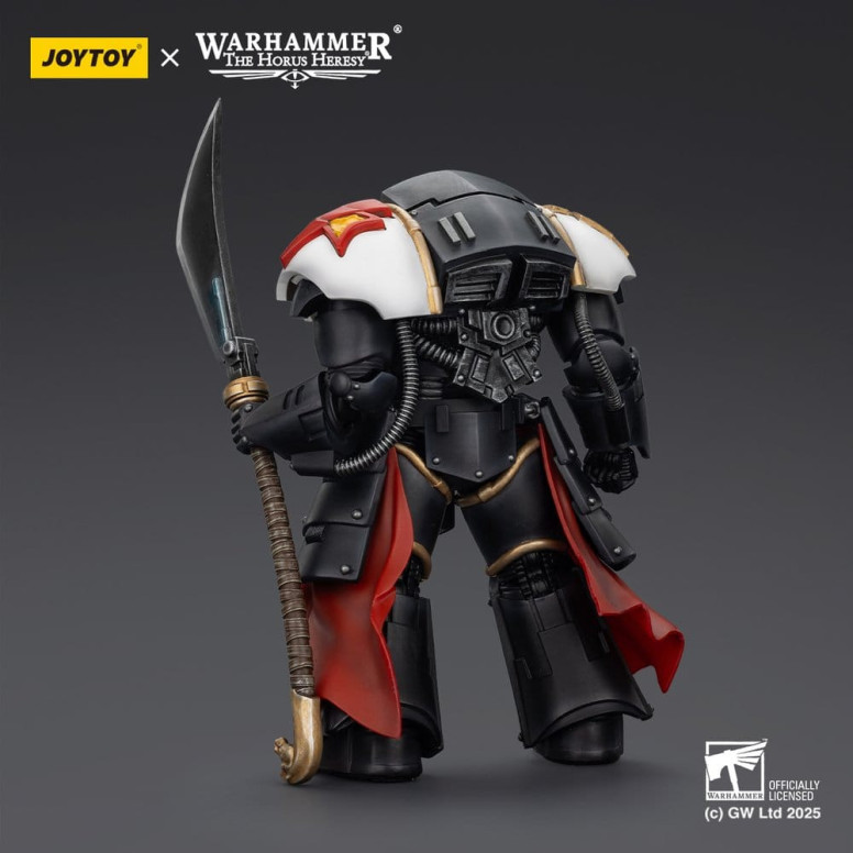 JoyToy Space Marines - White Scars - Ebon Keshig Terminator 1 con Power Glaive 1/18 - L'eresia di Horus