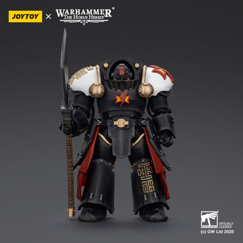 JoyToy Space Marines - White Scars - Ebon Keshig Terminator 2 con Power Glaive 1/18 - L'eresia di Horus