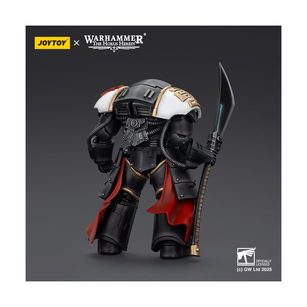 JoyToy Space Marines - White Scars - Ebon Keshig Terminator 2 con Power Glaive 1/18 - L'eresia di Horus