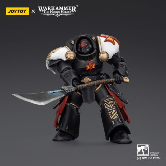 JoyToy Space Marines - White Scars - Ebon Keshig Terminator 2 con Power Glaive 1/18 - L'eresia di Horus