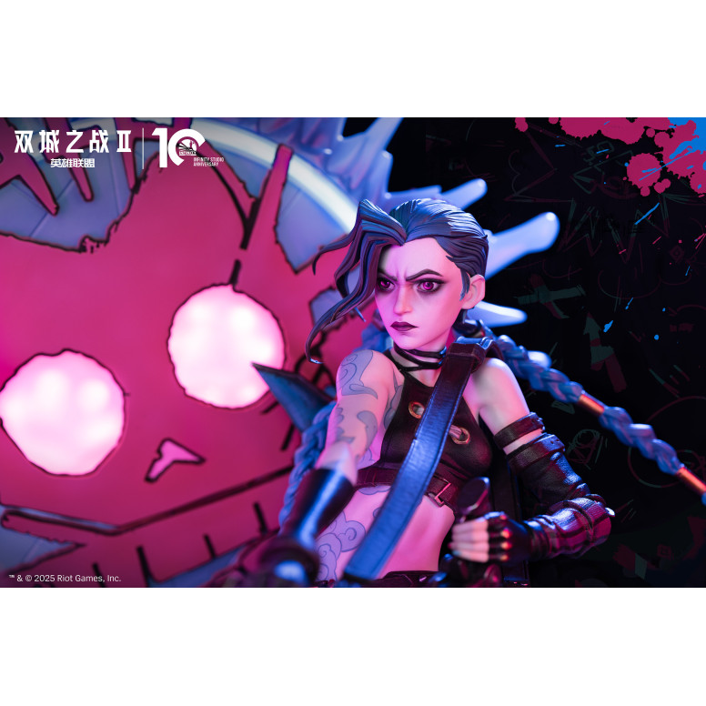 Infinity Studio x Arcane Jinx 1/4 Statua Lega della Leggenda