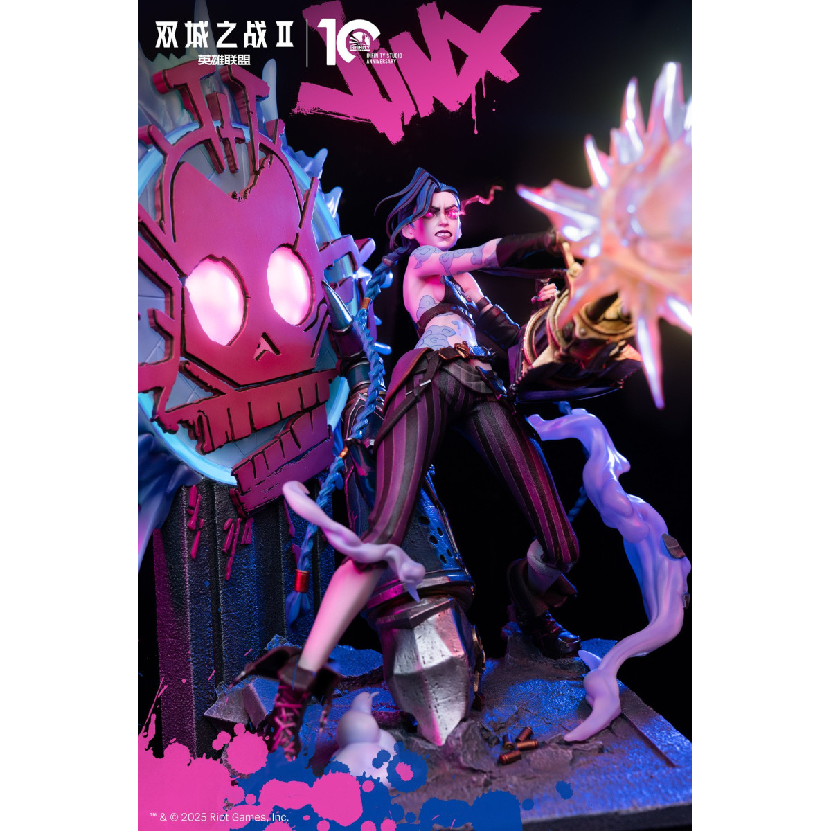 Infinity Studio x Arcane Jinx 1/4 Statua Lega della Leggenda