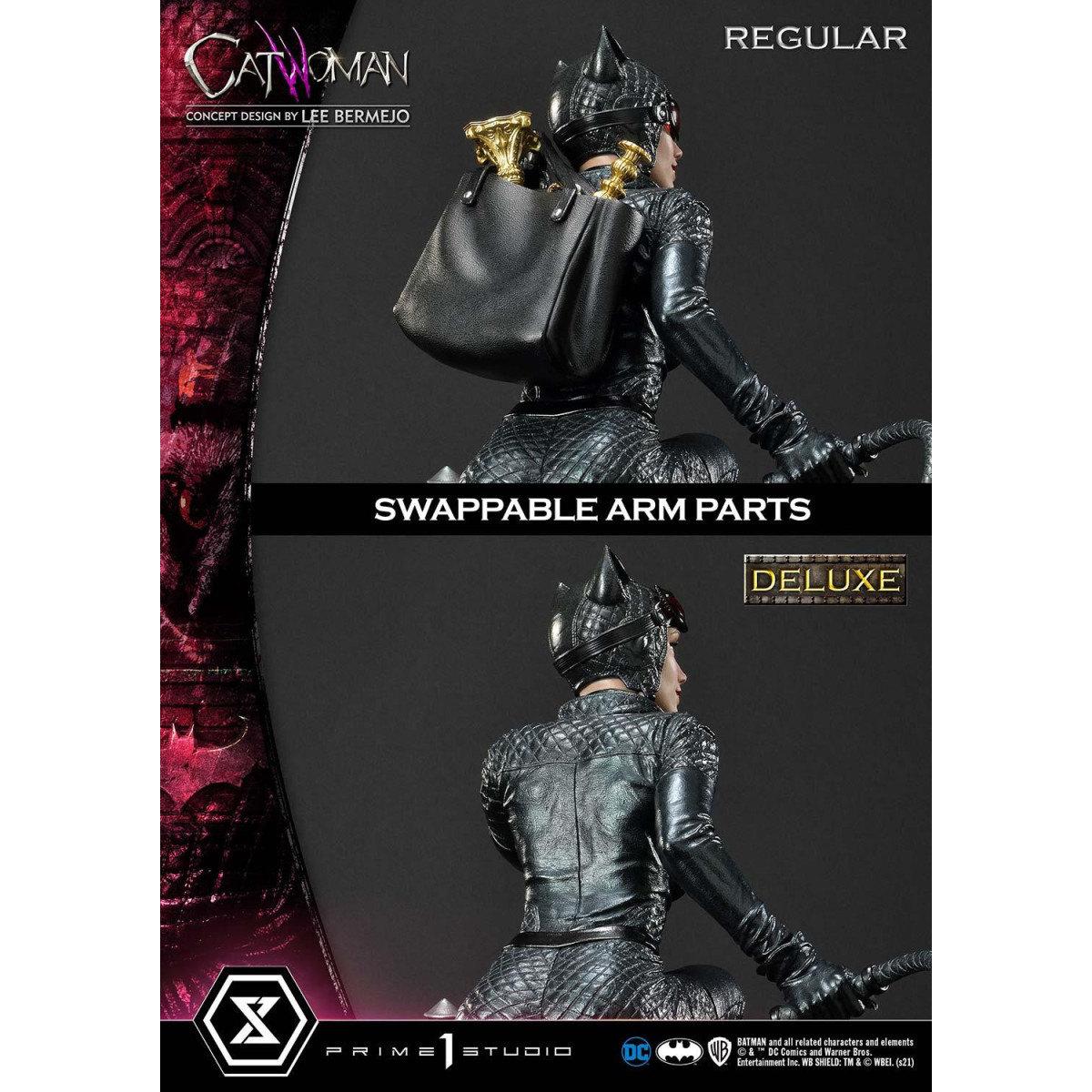 Prime 1 Studio - Catwoman Deluxe (design concettuale di Lee Bermejo) Museum Masterline 1/3