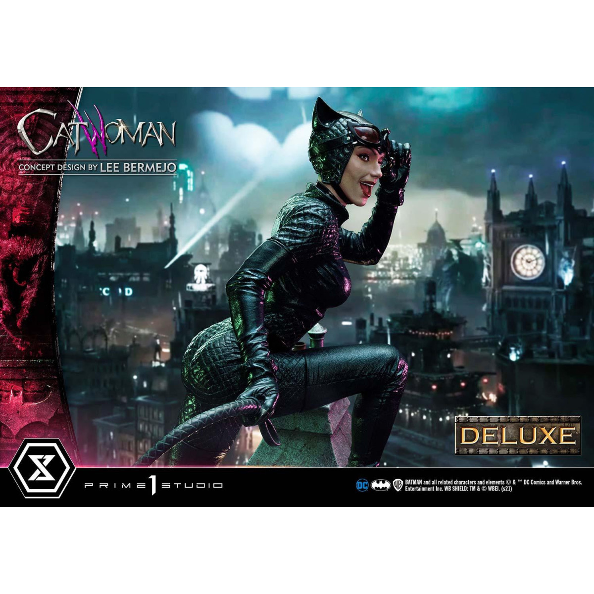 Prime 1 Studio - Catwoman Deluxe (design concettuale di Lee Bermejo) Museum Masterline 1/3