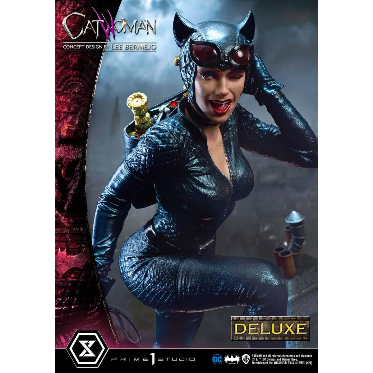 Prime 1 Studio - Catwoman Deluxe (design concettuale di Lee Bermejo) Museum Masterline 1/3