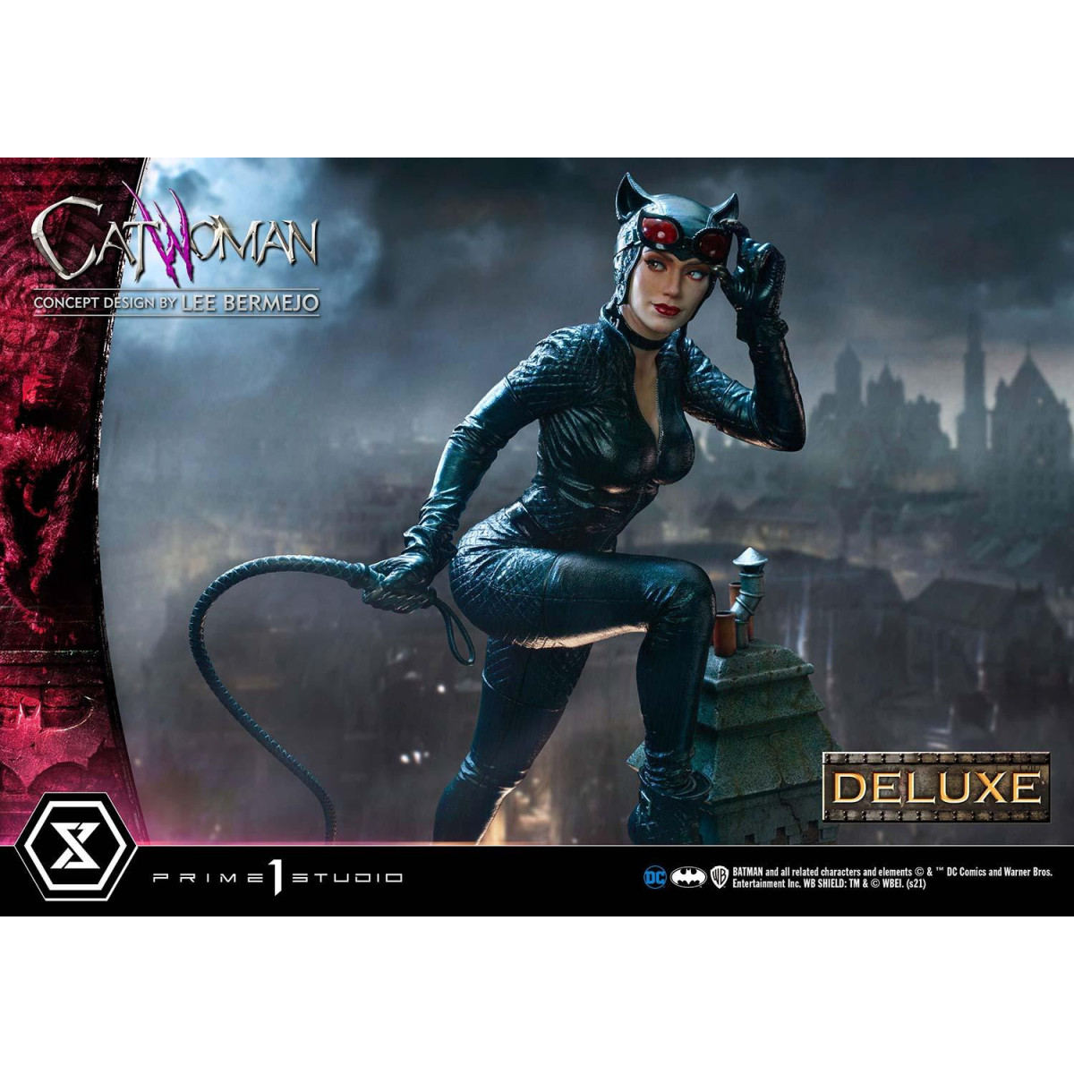 Prime 1 Studio - Catwoman Deluxe (design concettuale di Lee Bermejo) Museum Masterline 1/3
