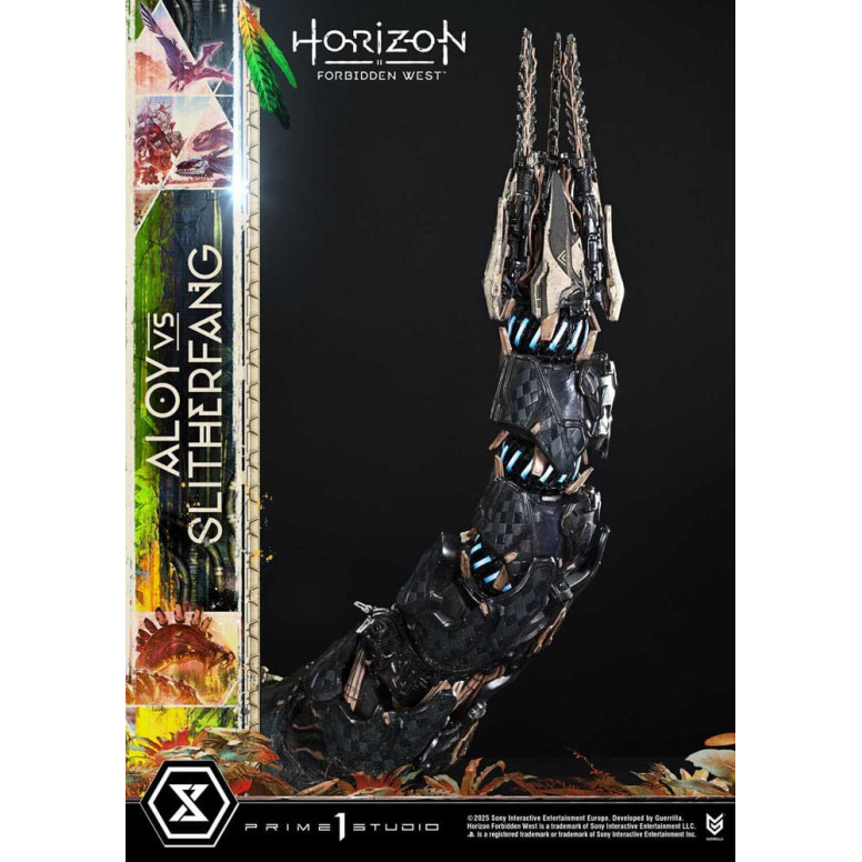 Prime 1 Studio - Aloy contro lo Slitherfang Versione Bonus - Horizon Forbidden West Ultimate Diorama Serie Masterline