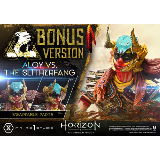 Prime 1 Studio - Aloy contro lo Slitherfang Versione Bonus - Horizon Forbidden West Ultimate Diorama Serie Masterline