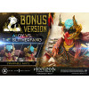 Prime 1 Studio - Aloy contro lo Slitherfang Versione Bonus - Horizon Forbidden West Ultimate Diorama Serie Masterline
