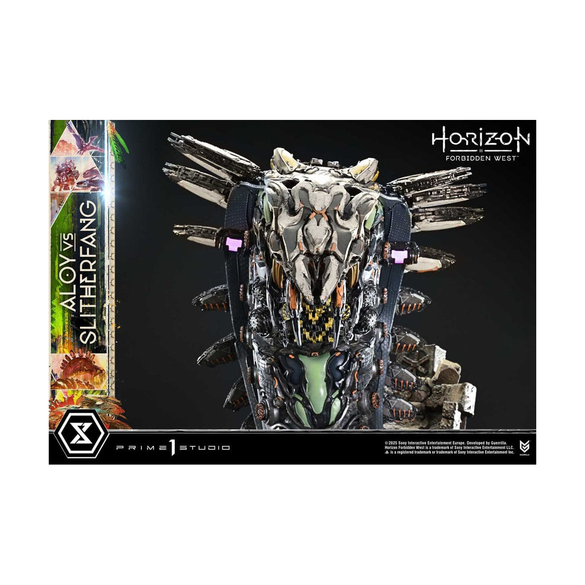 Prime 1 Studio - Aloy contro lo Slitherfang Versione Bonus - Horizon Forbidden West Ultimate Diorama Serie Masterline