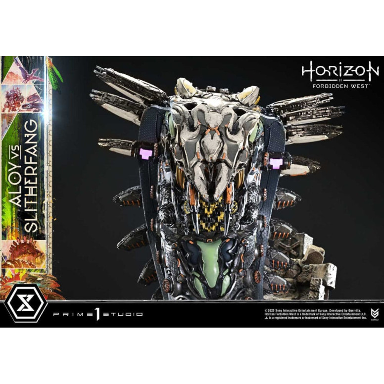 Prime 1 Studio - Aloy contro lo Slitherfang Versione Bonus - Horizon Forbidden West Ultimate Diorama Serie Masterline