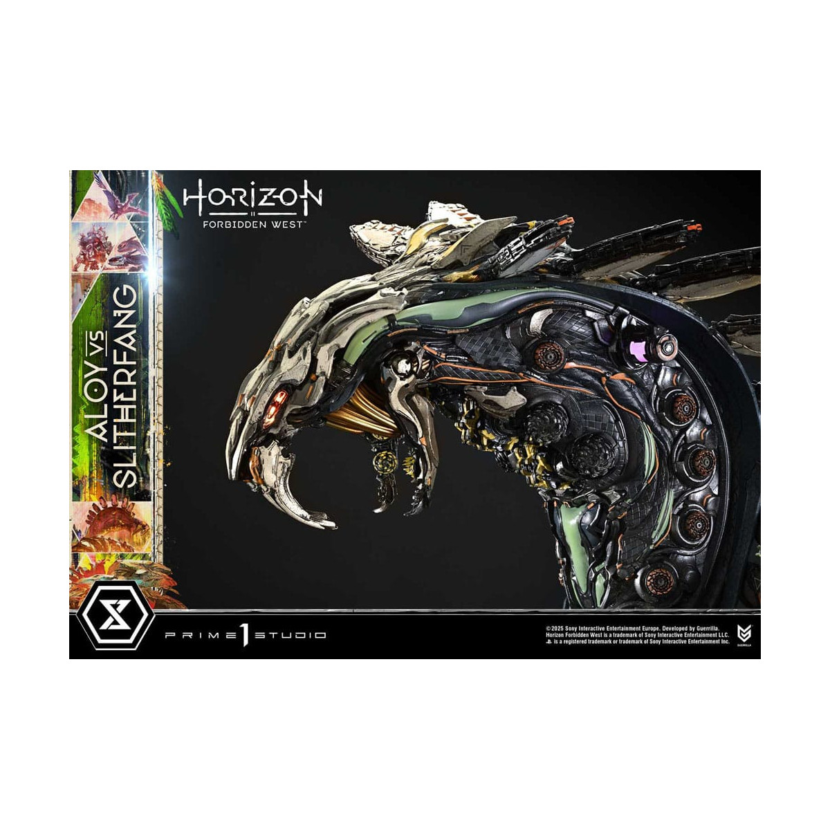 Prime 1 Studio - Aloy contro lo Slitherfang Versione Bonus - Horizon Forbidden West Ultimate Diorama Serie Masterline