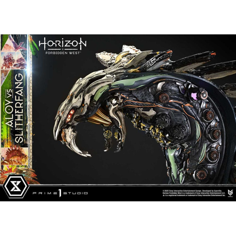 Prime 1 Studio - Aloy contro lo Slitherfang Versione Bonus - Horizon Forbidden West Ultimate Diorama Serie Masterline