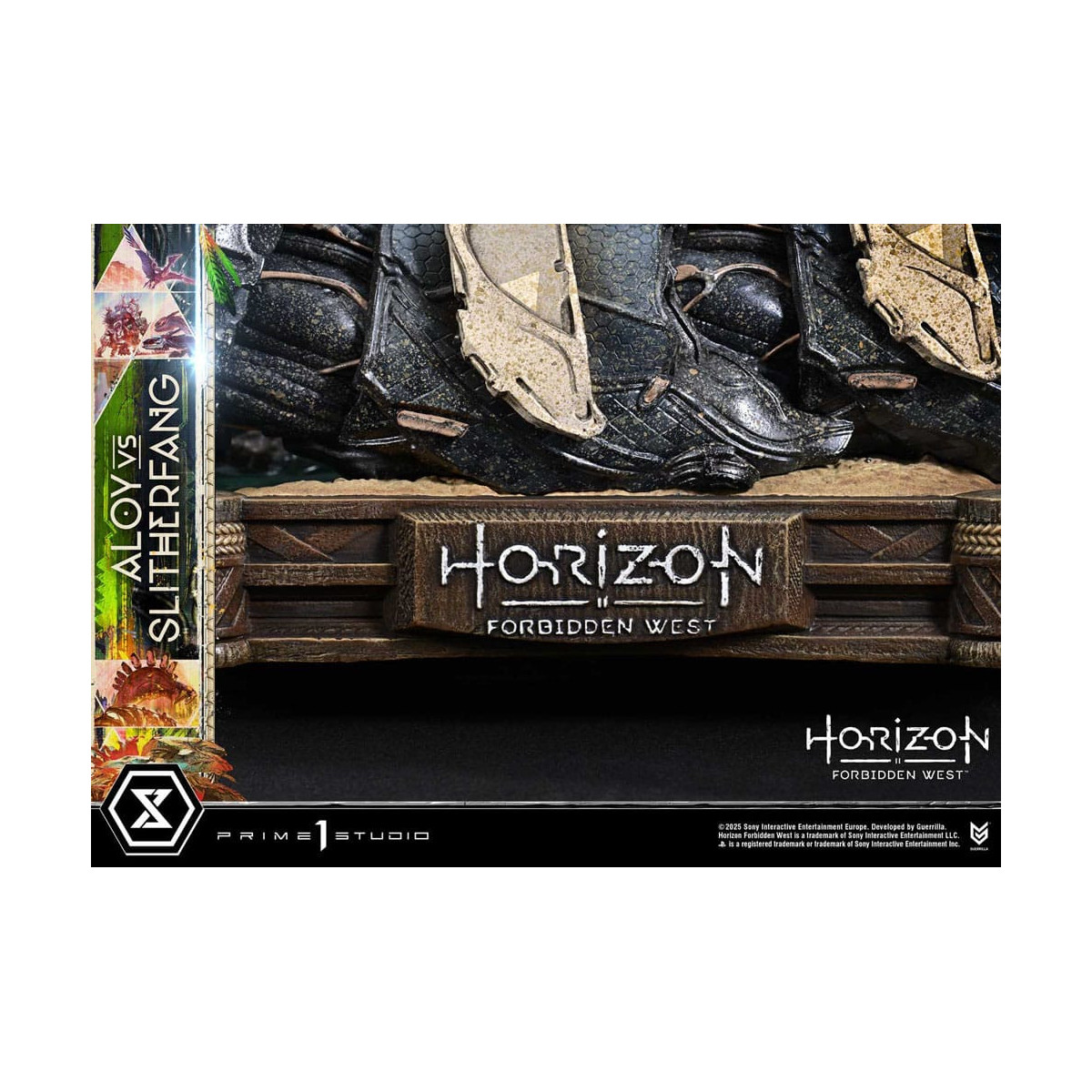 Prime 1 Studio - Aloy contro lo Slitherfang Versione Bonus - Horizon Forbidden West Ultimate Diorama Serie Masterline