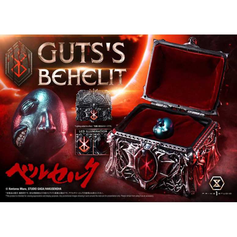 Prime 1 Studio Berserk - Scala Vita Behelit di Guts 1/1