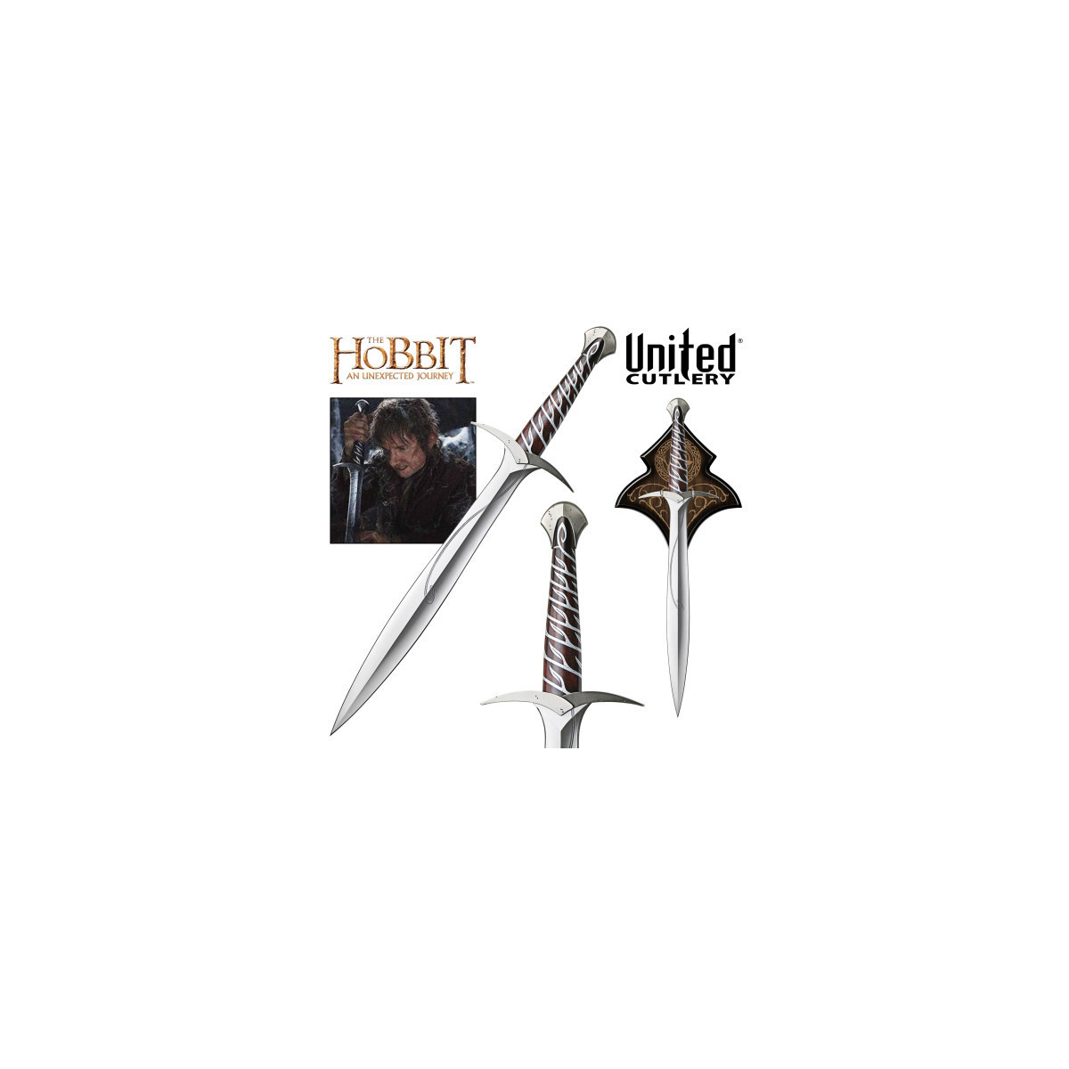 United Cutlery - La spada pungente di Bilbo Baggins - Lo Hobbit