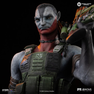 Iron Studios - Miles Quaritch Art Scale 1/10 - Avatar 3: Fuoco e cenere