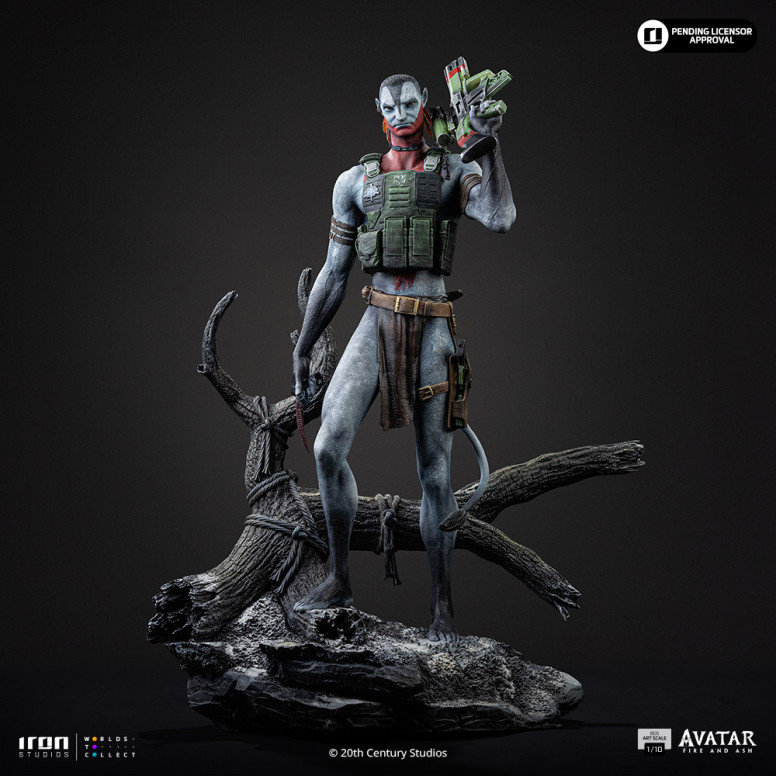 Iron Studios - Miles Quaritch Art Scale 1/10 - Avatar 3: Fuoco e cenere