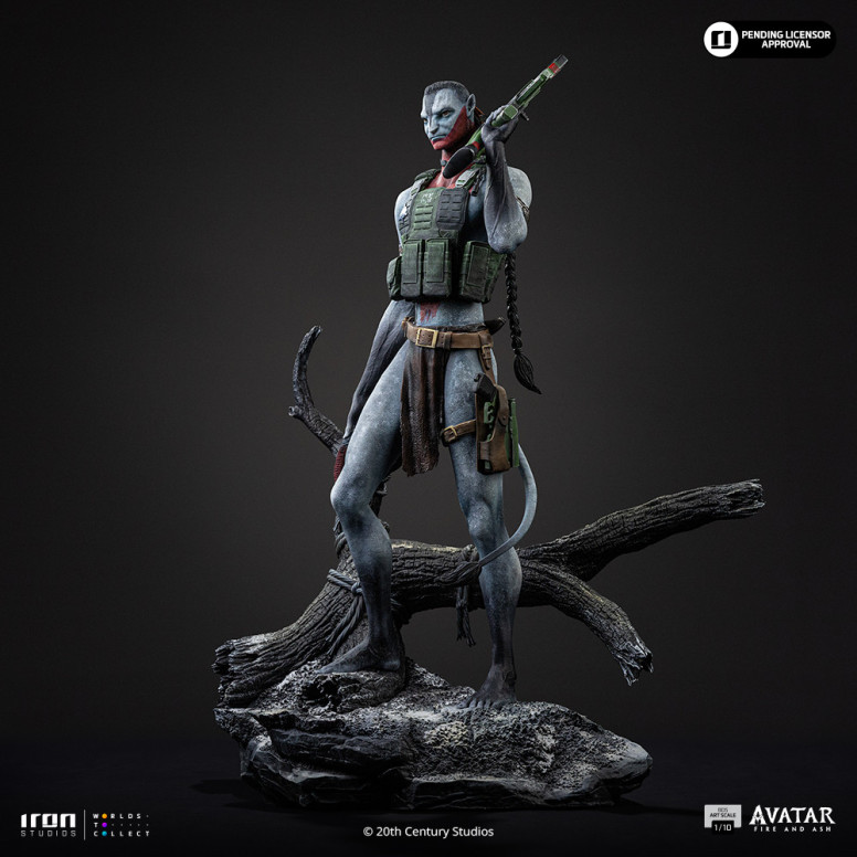 Iron Studios - Miles Quaritch Art Scale 1/10 - Avatar 3: Fuoco e cenere