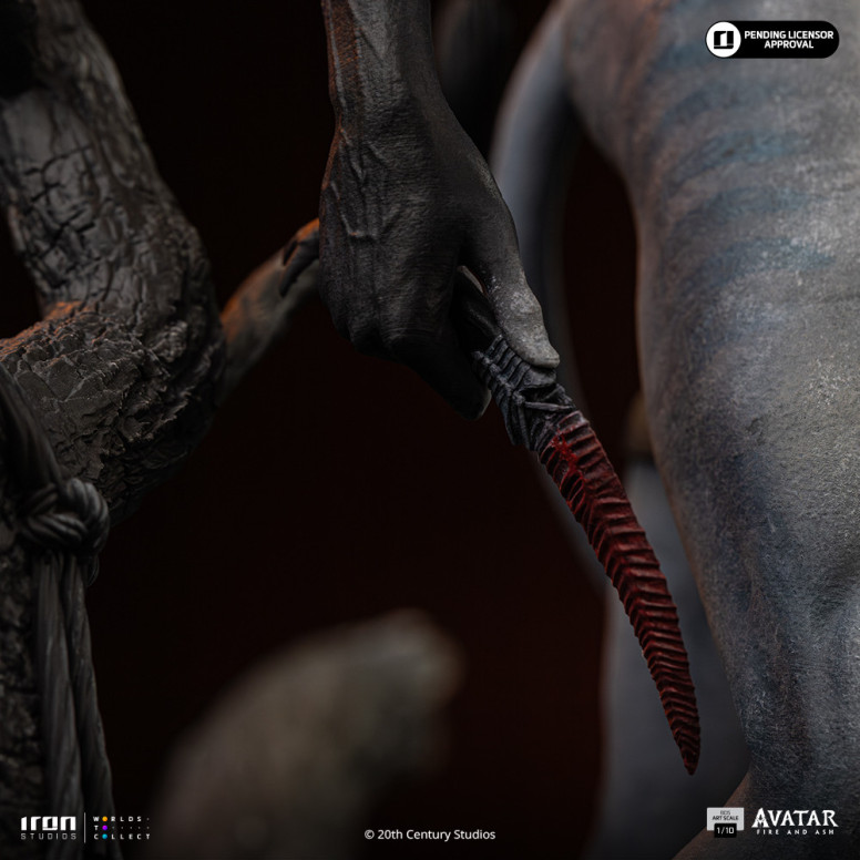 Iron Studios - Miles Quaritch Art Scale 1/10 - Avatar 3: Fuoco e cenere