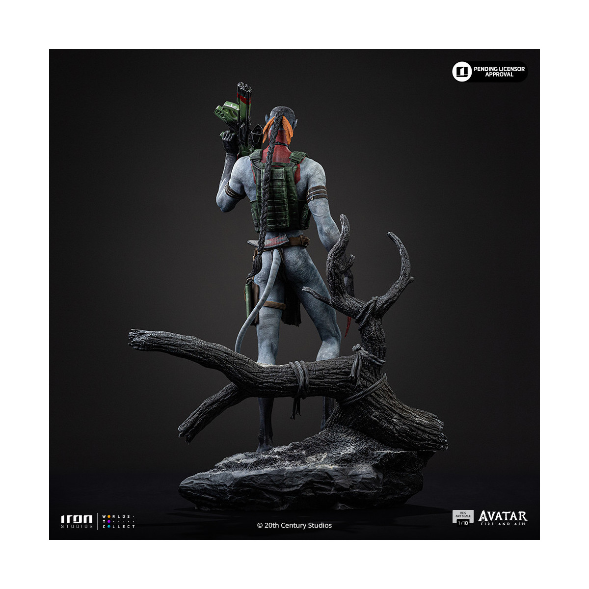 Iron Studios - Miles Quaritch Art Scale 1/10 - Avatar 3: Fuoco e cenere