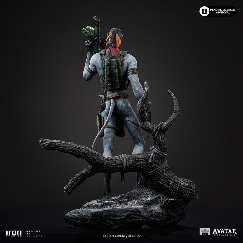 Iron Studios - Miles Quaritch Art Scale 1/10 - Avatar 3: Fuoco e cenere