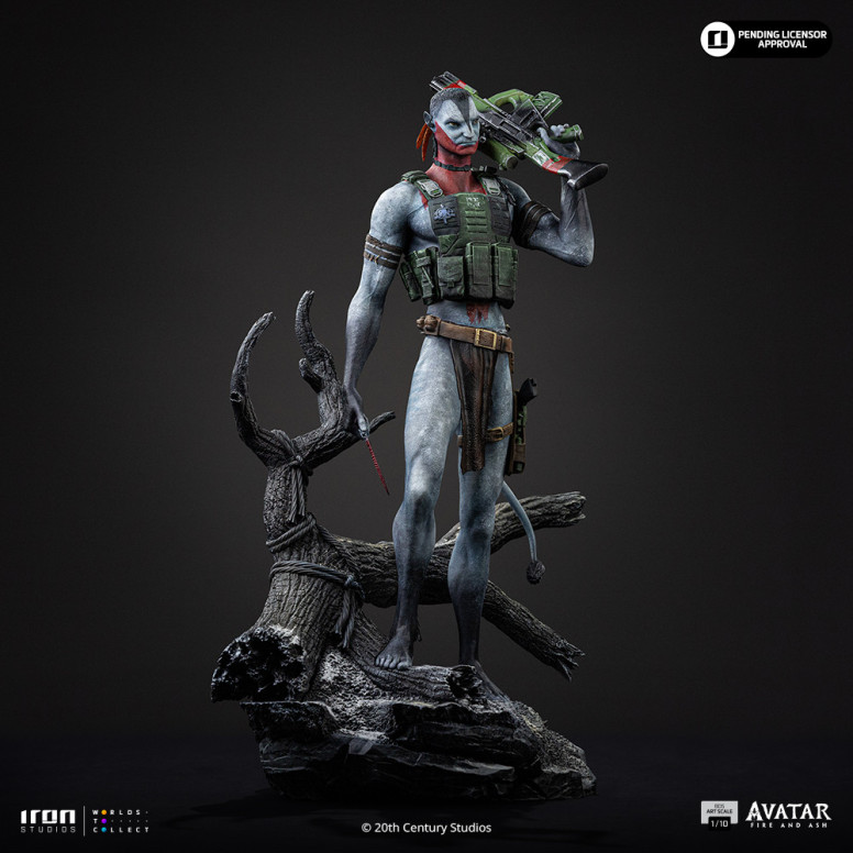 Iron Studios - Miles Quaritch Art Scale 1/10 - Avatar 3: Fuoco e cenere