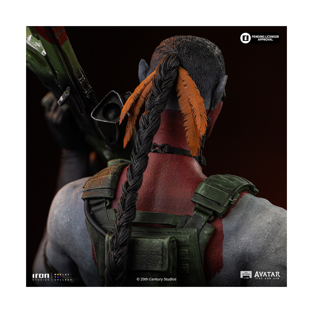 Iron Studios - Miles Quaritch Art Scale 1/10 - Avatar 3: Fuoco e cenere