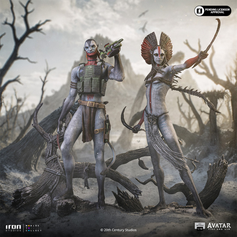 Iron Studios - Miles Quaritch Art Scale 1/10 - Avatar 3: Fuoco e cenere