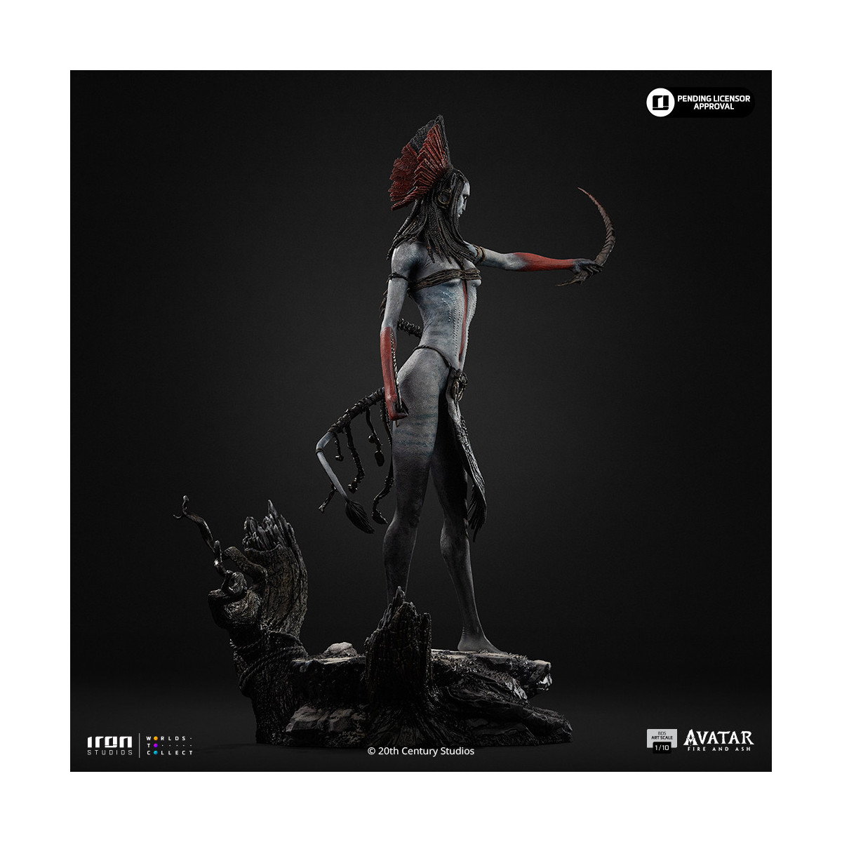 Iron Studios - Varang Art Scale 1/10 - Avatar 3: Fuoco e cenere