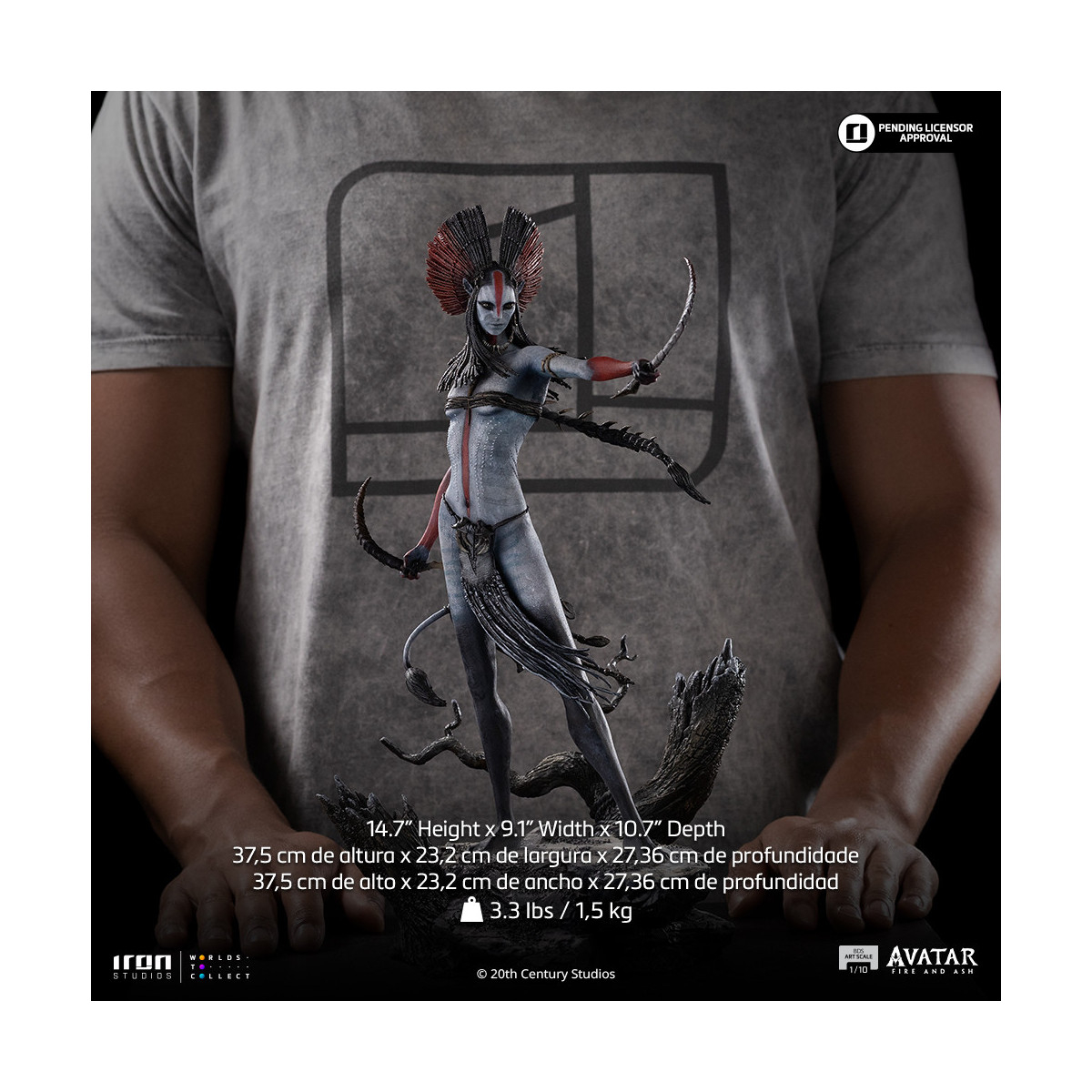 Iron Studios - Varang Art Scale 1/10 - Avatar 3: Fuoco e cenere