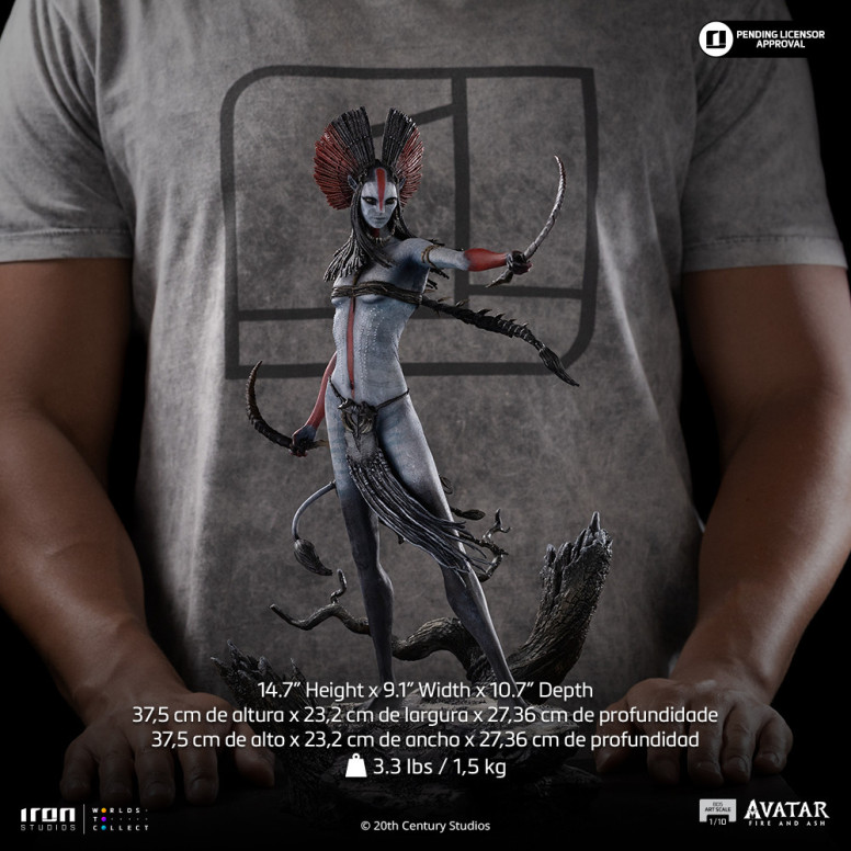 Iron Studios - Varang Art Scale 1/10 - Avatar 3: Fuoco e cenere
