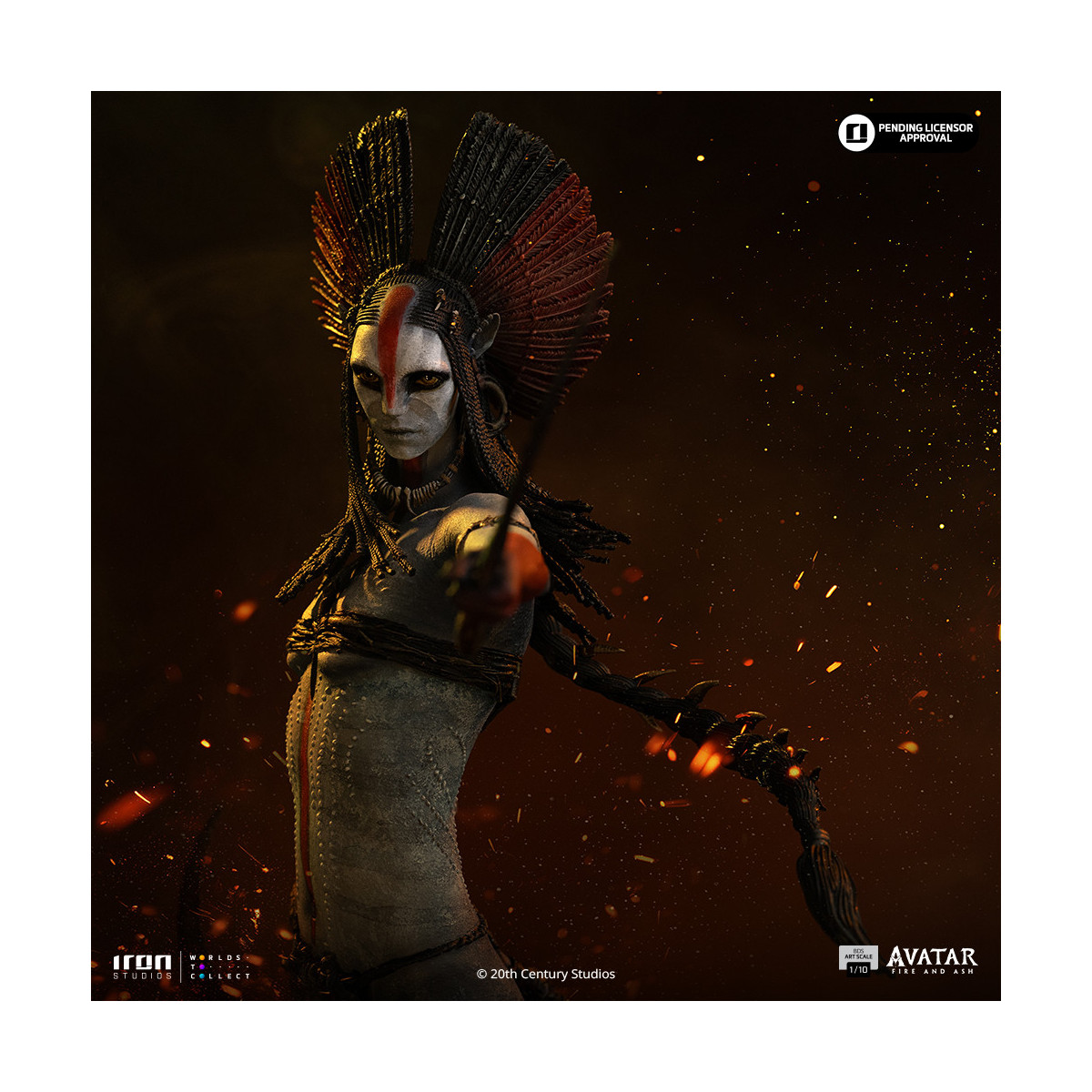 Iron Studios - Varang Art Scale 1/10 - Avatar 3: Fuoco e cenere