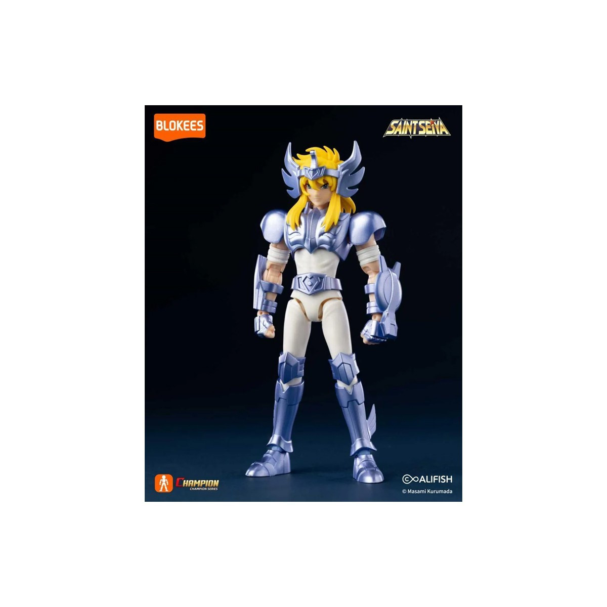 Blokees Saint Seiya - Classe campione Cygnus Hyoga v2 - Hyoga del Cigno