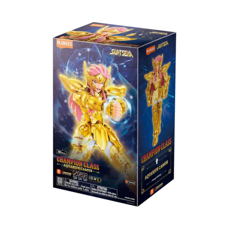 Blokees Saint Seiya - Classe campione Aquarius Camus - Aquarius Camus