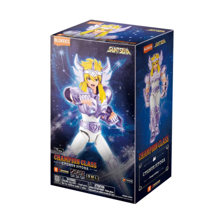 Blokees Saint Seiya - Classe campione Cygnus Hyoga v2 - Hyoga del Cigno