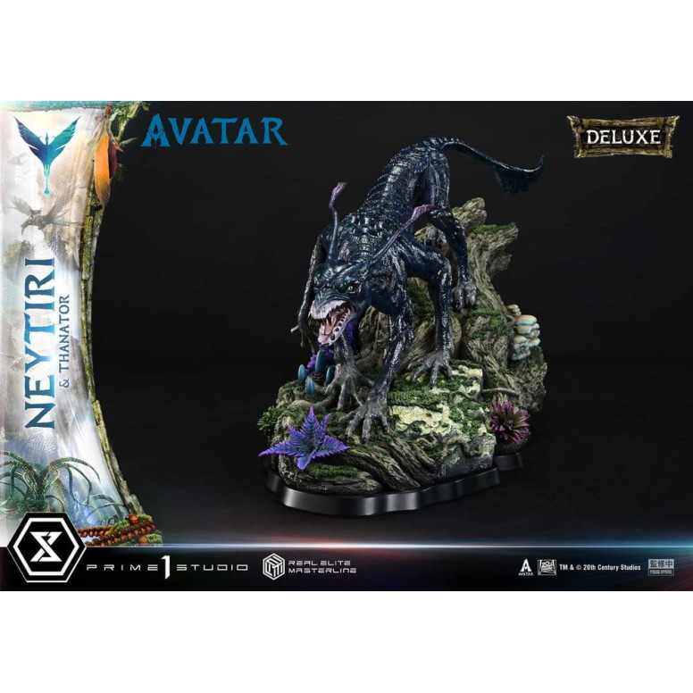 Prime 1 Studio - Avatar - Neytiri & Thanator Versione Deluxe Bonus Serie Real Elite Masterline 1/4