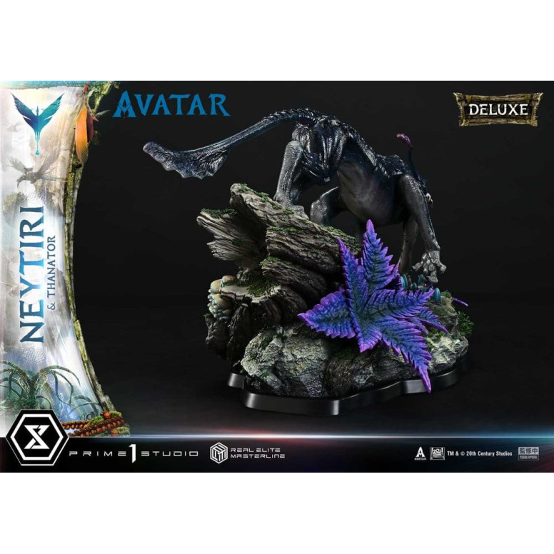 Prime 1 Studio - Avatar - Neytiri & Thanator Versione Deluxe Bonus Serie Real Elite Masterline 1/4