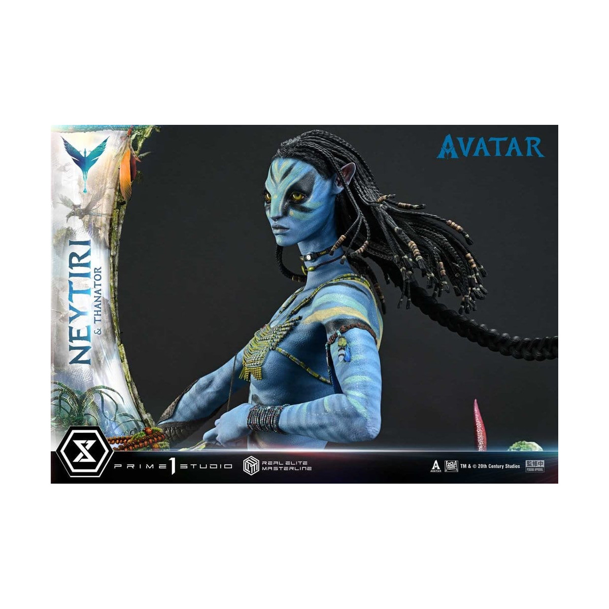 Prime 1 Studio - Avatar - Neytiri & Thanator Versione Deluxe Bonus Serie Real Elite Masterline 1/4