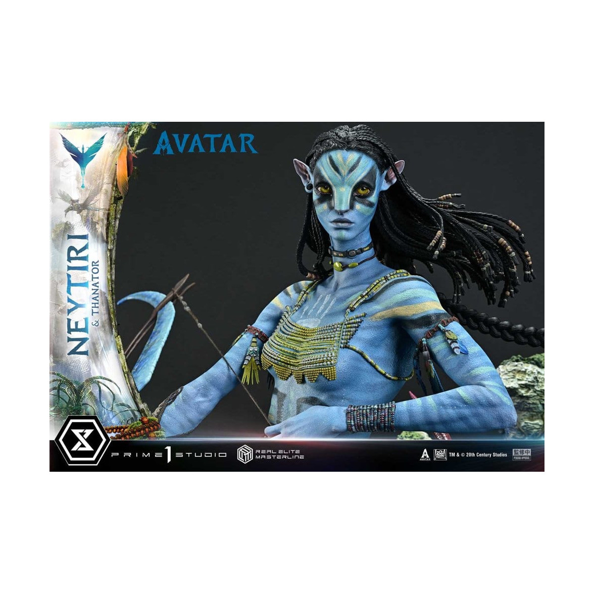 Prime 1 Studio - Avatar - Neytiri & Thanator Versione Deluxe Bonus Serie Real Elite Masterline 1/4