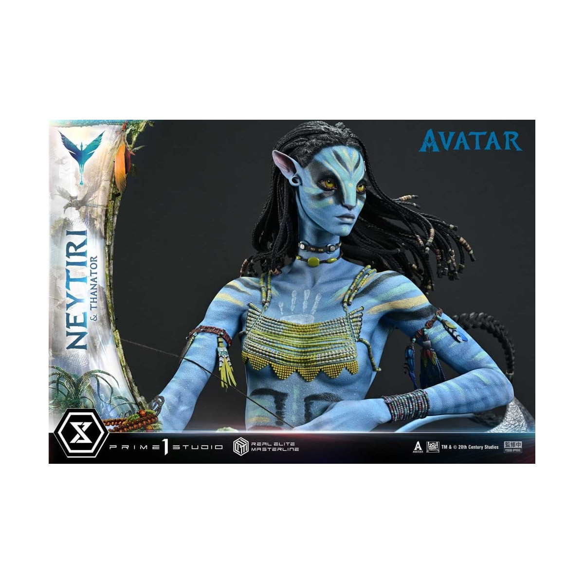Prime 1 Studio - Avatar - Neytiri & Thanator Versione Deluxe Bonus Serie Real Elite Masterline 1/4