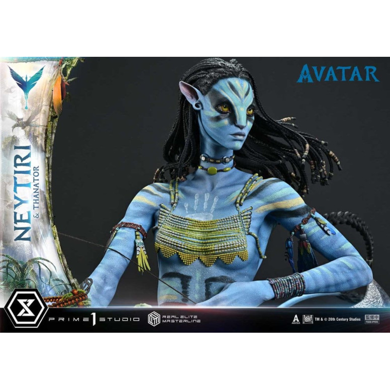 Prime 1 Studio - Avatar - Neytiri & Thanator Versione Deluxe Bonus Serie Real Elite Masterline 1/4