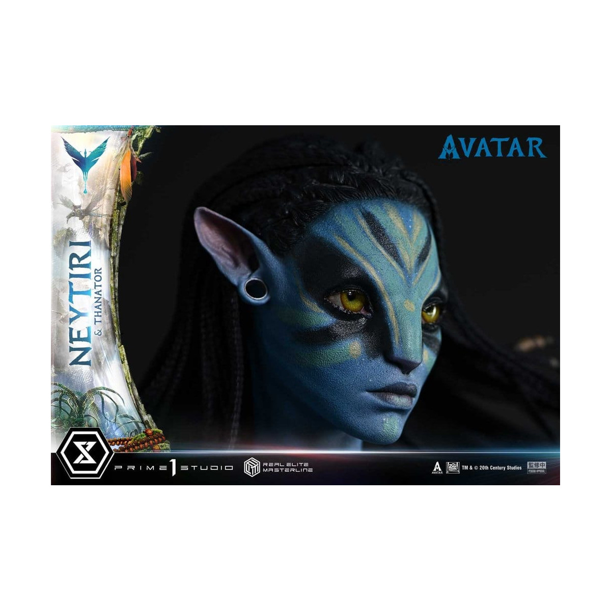 Prime 1 Studio - Avatar - Neytiri & Thanator Versione Deluxe Bonus Serie Real Elite Masterline 1/4