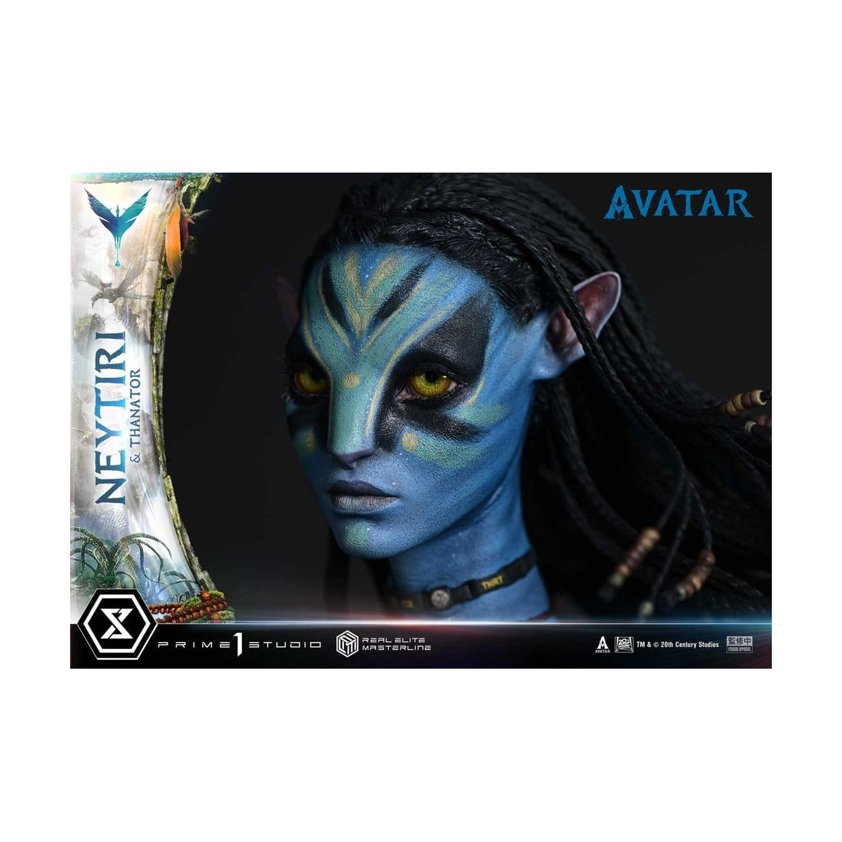 Prime 1 Studio - Avatar - Neytiri & Thanator Versione Deluxe Bonus Serie Real Elite Masterline 1/4