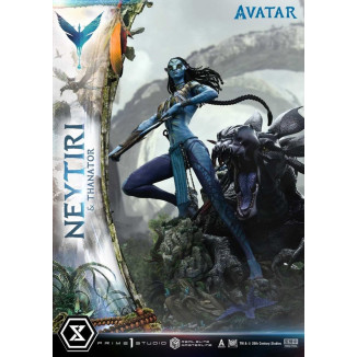 Prime 1 Studio - Avatar - Neytiri & Thanator Versione Deluxe Bonus Serie Real Elite Masterline 1/4