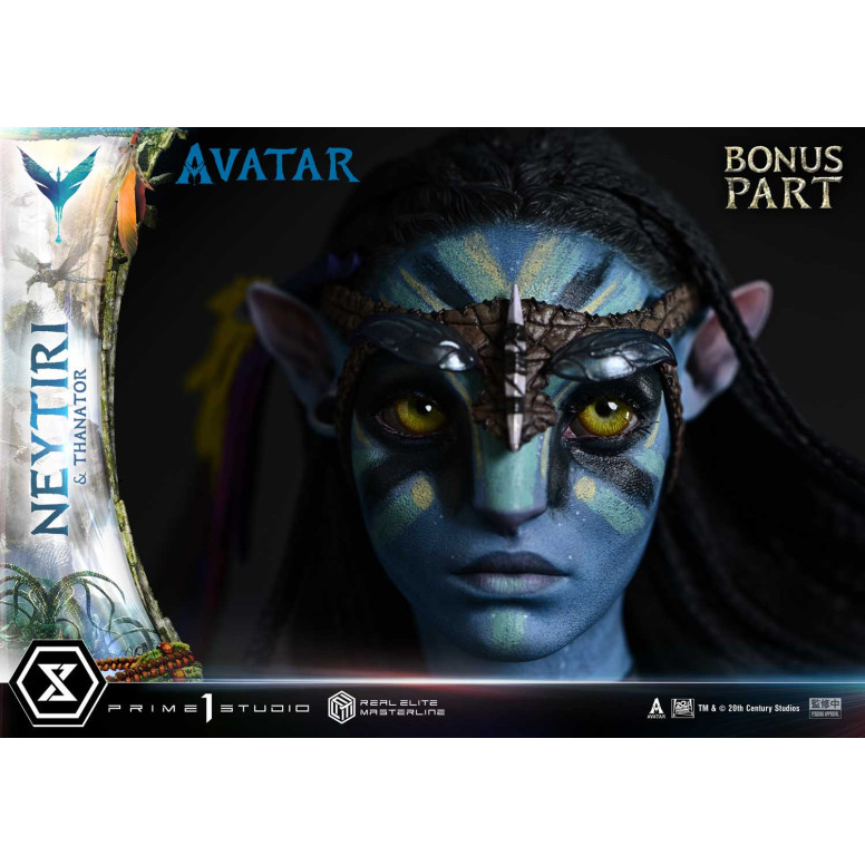 Prime 1 Studio - Avatar - Neytiri & Thanator Versione Deluxe Bonus Serie Real Elite Masterline 1/4