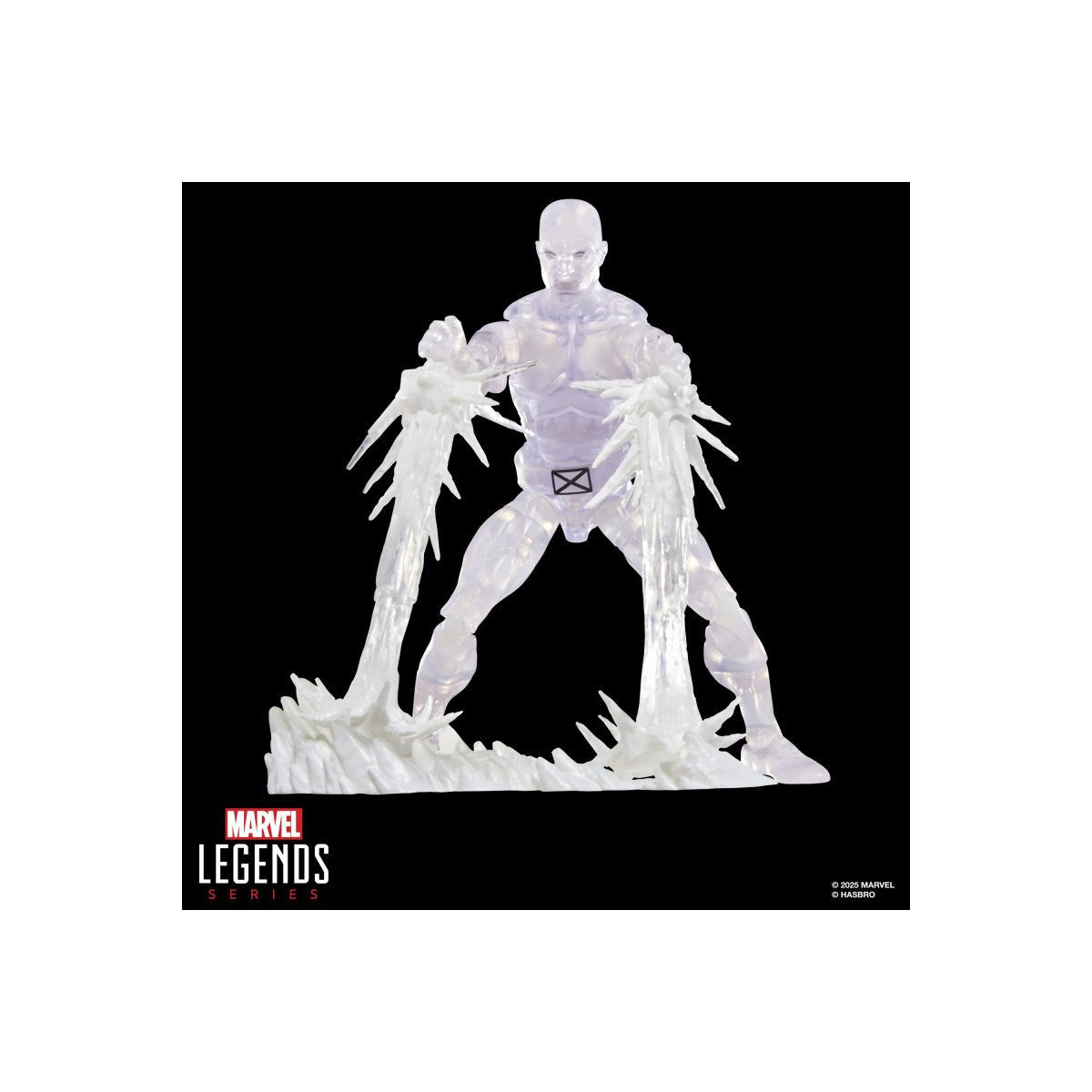 Hasbro Marvel Legends Serie - Uomo ghiaccio - Guerre segrete