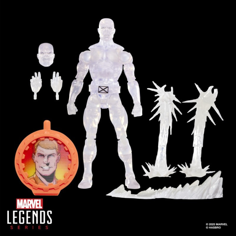 Hasbro Marvel Legends Serie - Uomo ghiaccio - Guerre segrete